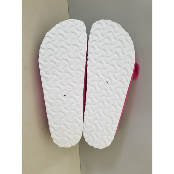 Birkenstock Arizona Soft Footbed Fuchsia Tulip Pink Suede Sandals Size 39 Narrow - Picture 5 of 5